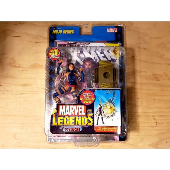 🗨🧬 Toybiz Marvel Legends X-Men Psylocke (Mojo BAF Wave) 🧬🗨 - Picture 1 of 2